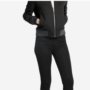 Grana Worsted Wool Bomber